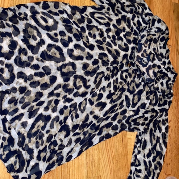 Leopard Blouse - Picture 2 of 2